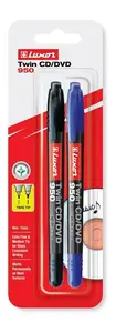 Luxor 3700/2BC Permanent Marker Set, 2 Pieces