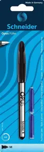 Schneider 76120 Fountain Pen with 2 Ink Cartridges