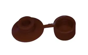 Wood Screw Covers for DIN 571 Hex Lag Screws RAL 8017 Brown