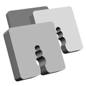Klimas DW-02 L-shaped Plinth Profile 2mm, 50 pieces
