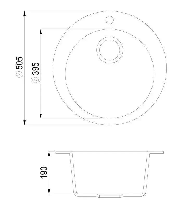HELIKA SR 100-601 W Oval Kitchen Sink Photo 2