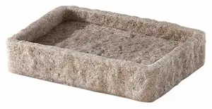 GEDY Aries AR1103 Soap Dish, Sand Colour