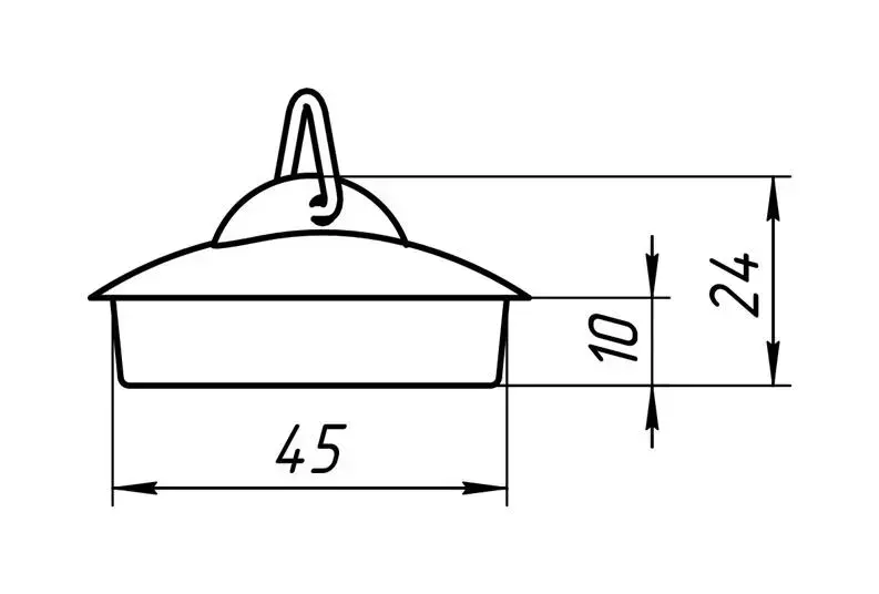 ANI_PLAST MN070EU Bathtub and Washbasin Plug Photo 3
