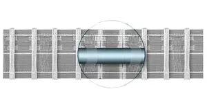 MAGAM TZ22/P-200 aizkaru lente, 7,5 cm plata