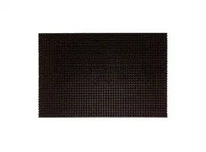 NOVO_TECH Easy Turf 19 Synthetic Grass Carpet 0.9m Dark Brown