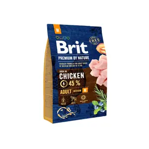 Сухой корм для собак Brit Premium Adult с курицей 3 кг