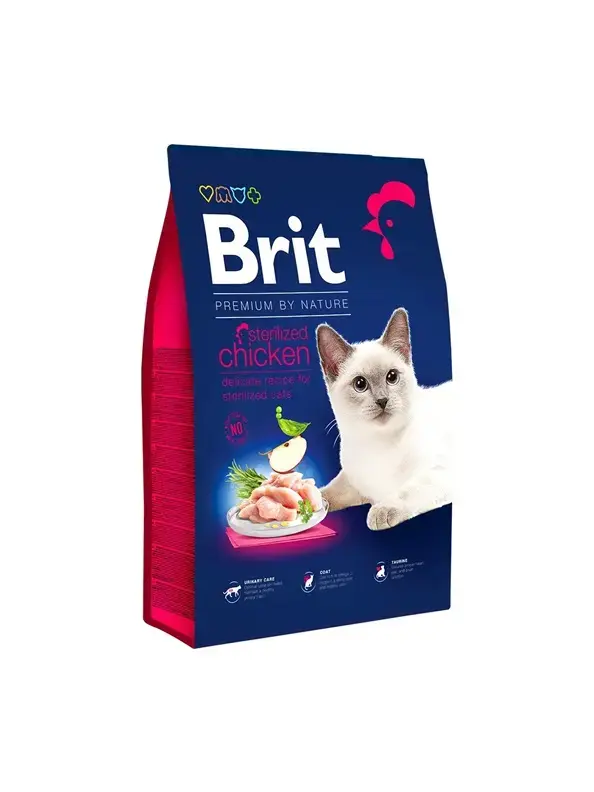 Корм для кошек Brit Premium Sterilized Photo 2