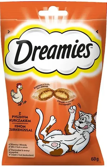 Dreamies Chicken Cat Treats 60g Photo 2