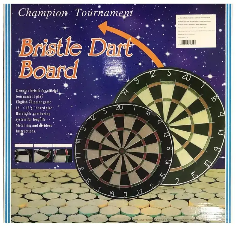 NENURODYTA_Z 95-0300 Bristle Dartboard Photo 3