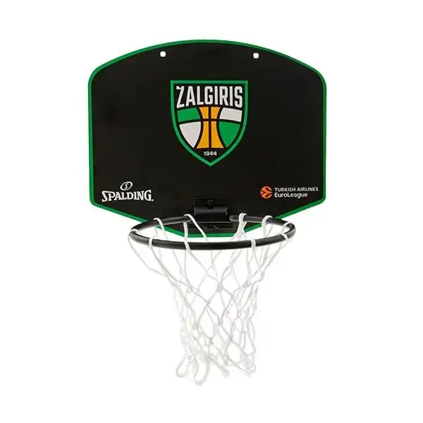 Spalding Euroleague BC Žalgiris mini basketbola dēlis Photo 3