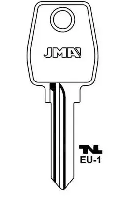 Заготовка ключа JMA EU-1 EUL3L Photo 2
