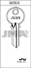 Заготовка ключа JMA GDA-3D Photo 2