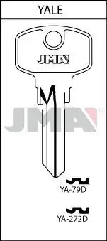Заготовка ключа JMA YA-272D Photo 2