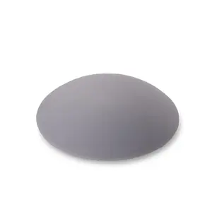 BARCZ Door Stop, 1.3 cm height, 6 cm diameter, plastic, grey
