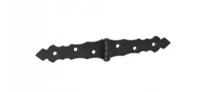 DOMAX ZOF75 Decorative Gate Hinge 75x35x130 mm, 2.0 mm, Black