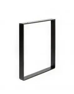 FURNITURE LEG 385X350X40X5 BLACK