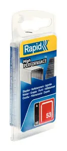 Rapid 53/12mm Staples, 12mm Leg Length, 1080 Pieces