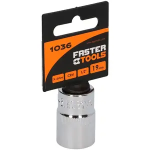 Faster Tools 1/2" Hex Socket 19 mm