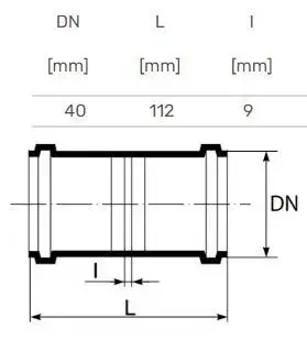 MAGNAPLAST Joint PP D40 White Photo 2