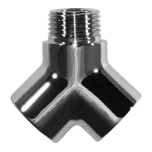 BENKISER trīsceļu savienojums 1/2" I x 1/2" Ā x 1/2" I hromēts