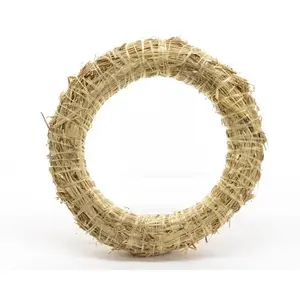 Kaemingk 730010 Decorative Christmas Wreath, Round, Wood