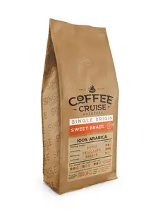 COFFEE CRUIS Sweet Brazil Coffee Beans 1kg