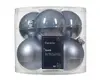 Decoris Christmas Tree Ornaments, 80 mm, Light Blue, 6 pcs Photo 2