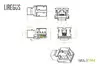Компьютерная розетка LIREGUS Epsilon IKL-001-01 Photo 3