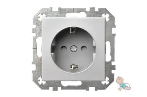 LIREGUS IKL_16-214-01_E/MT Schuko Socket with Plug-in Terminals