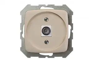 LIREGUS ITVL-1-01 A/B TV Socket F-Type Cream