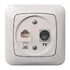 LIREGUS ITVKL-1-01 TV un datu ligzda RJ45 Cat.6E Photo 2
