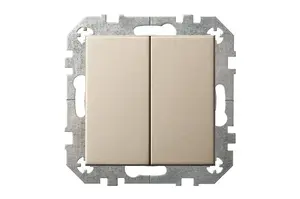 LIREGUS Epsilon IJ5 10-203-01E/CH 2-Gang Switch