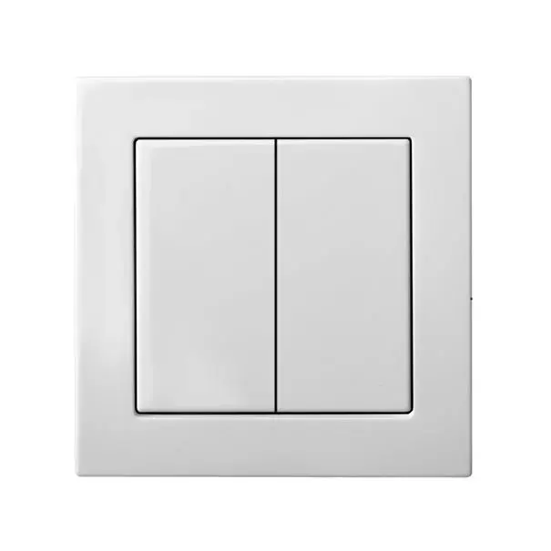 Двухклавишный выключатель LIREGUS Epsilon IJ5 10-203-01 Photo 2
