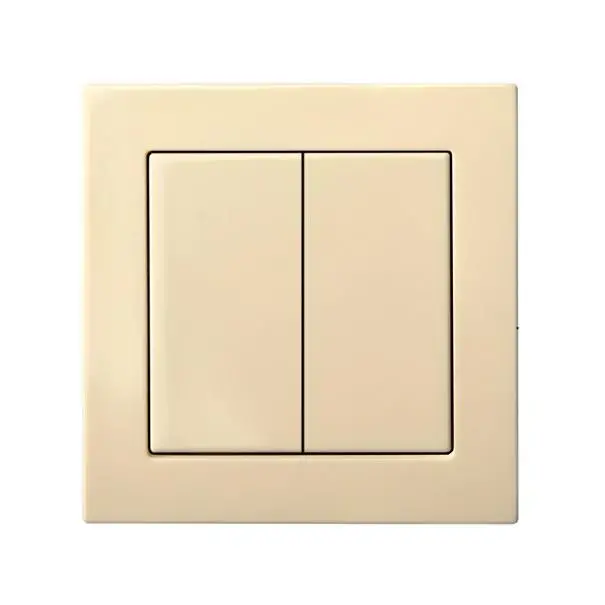 Двухклавишный выключатель LIREGUS Epsilon IJ5 10-203-01 Photo 2