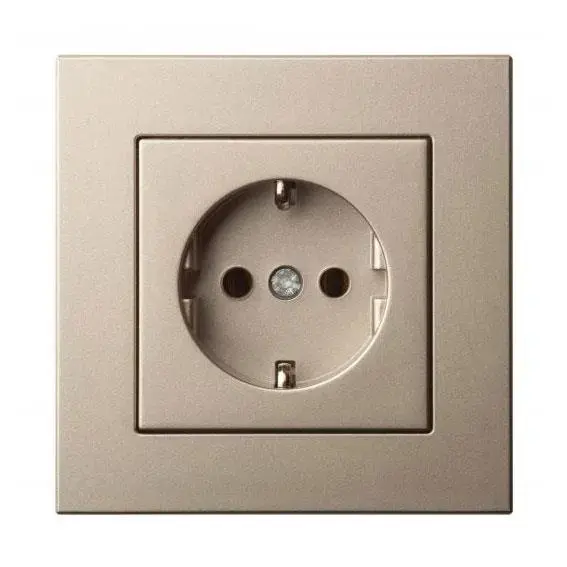 Электрическая розетка Liregus Epsilon IKL 16-204-01 E/CH Photo 2