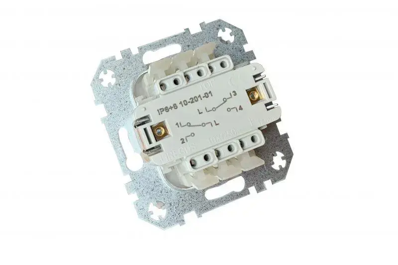 Проходной выключатель LIREGUS IP6+6, песочный Photo 3