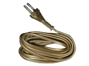 Zamel Power Cord with Plug, 5 Meters