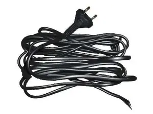 Zamel Cable with Plug 5m Black