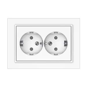 VILMA RP16-021 QR1000 Double Socket, White