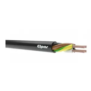 Elpar H05RR-F gumijas kabelis, 2 x 1 mm²