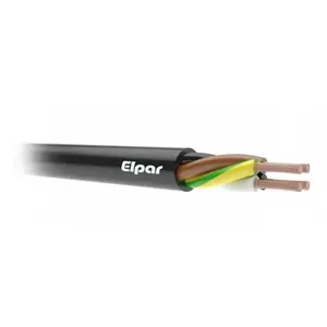 Elpar H05RR-F Rubber Cable, 3 x 1.5 mm²