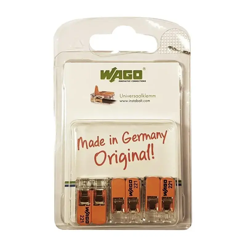 Wago 221-612/3 2-Port Connector 0.5-6mm2 Photo 2