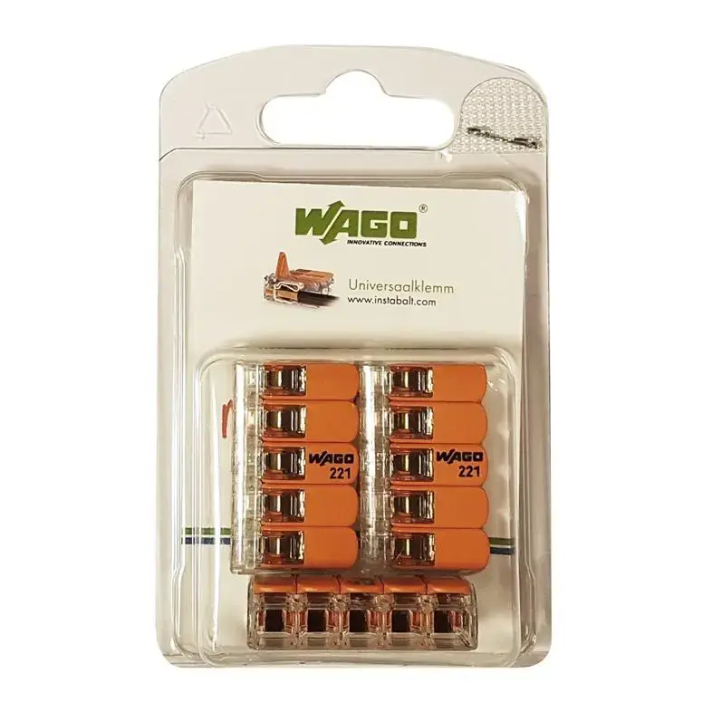 Wago 221-615/3 5-Way Lever Connector Photo 2