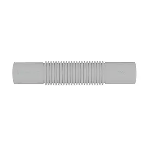 AKS ZIELONKA ZCL16 Flexible Tube Connector Grey 5 Pieces