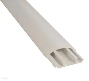 AKS Zielonka LPO Floor Installation Trunking, 2000x75x18 mm, Grey