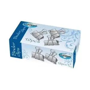 Centrum 80173 Binder Clips 15mm, 12 Pieces