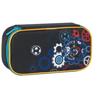 Tiger Family TGAS-013C05 Pencil Case, Black