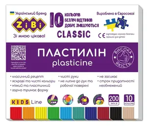 Zibi Plasticine 1.ZB6232 Modeling Clay