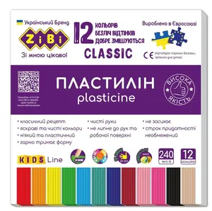 Zibi Plasticine 1.ZB6233 Modeling Clay
