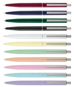 Luxor Cruxbal Pastel Ballpoint Pen Set, 12 Pieces